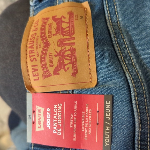 Youth XL Sz12 Levi's Jogger Pants/Jeans - Picture 3 of 7